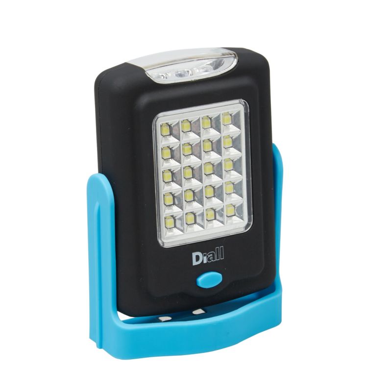 Lampka Diall 20 LED niebieska 150 lm 3 AAA