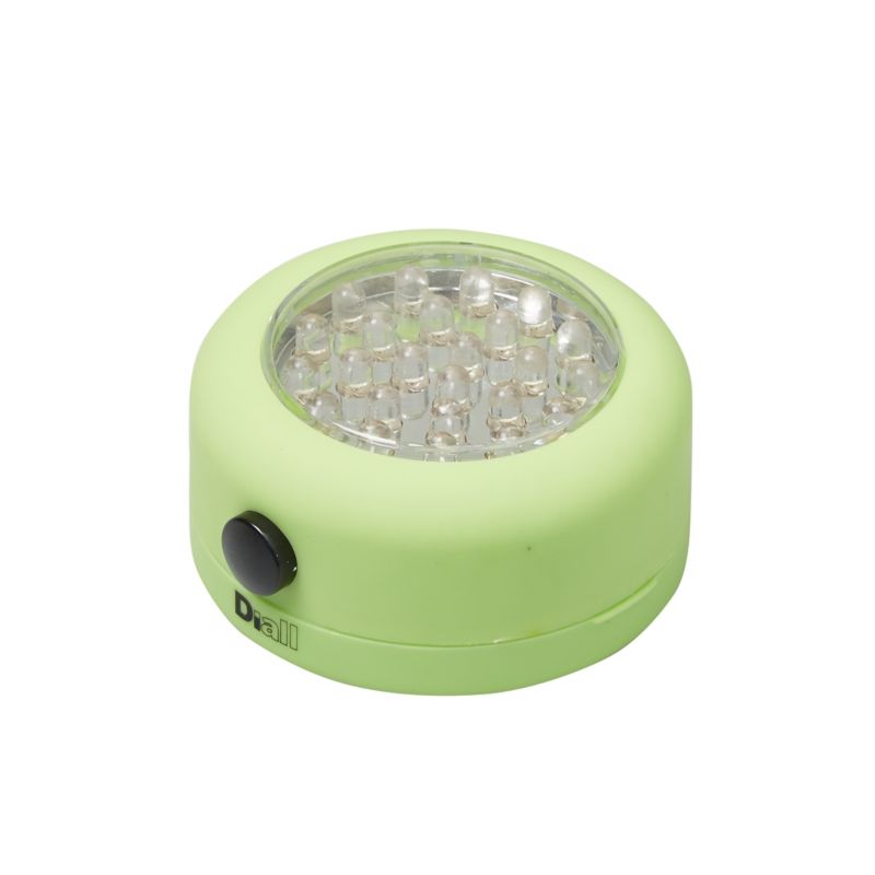 Lampka Diall 24 LED zielona 60 lm 3 AAA