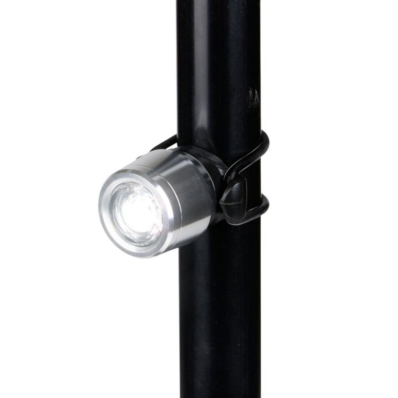 Lampka Dunlop  rowerowa przednia aluminiowa  1szt.