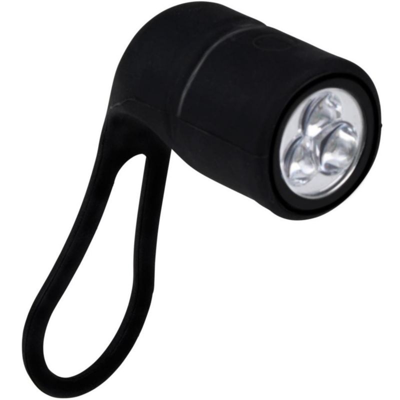 Lampka Dunlop  rowerowa przednia silikonowa  1szt.