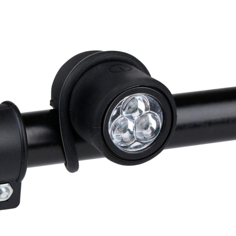 Lampka Dunlop  rowerowa przednia silikonowa  1szt.