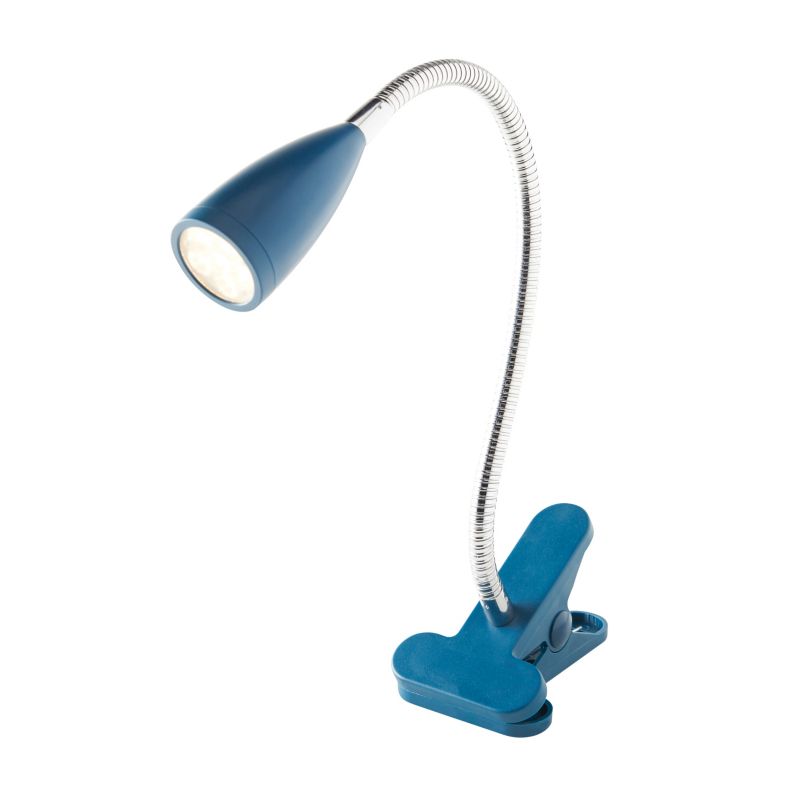 Lampka LED Colours Kulm Clip 3000 K 200 lm niebieska