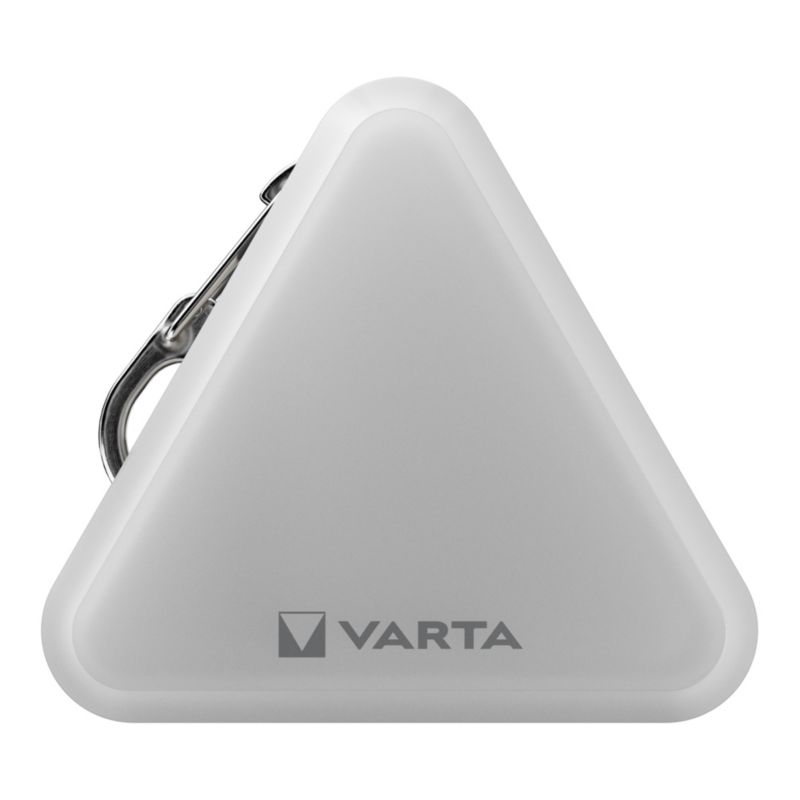 Lampka LED trójkątna Varta Magnetic Safe biała