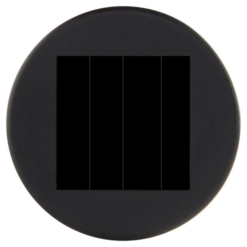 Lampka ogrodowa solarna 1 x 0,06 W 6500 K czarna