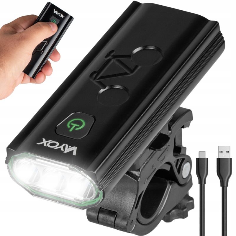 Lampka rowerowa przednia Vayox 980lm VA0112 1szt.