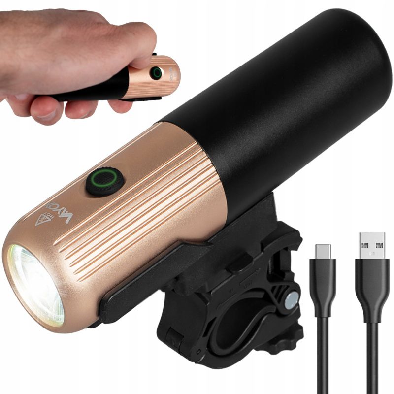 Lampka rowerowa przednia Vayox VA0072 USB-C 450lm 1 szt.