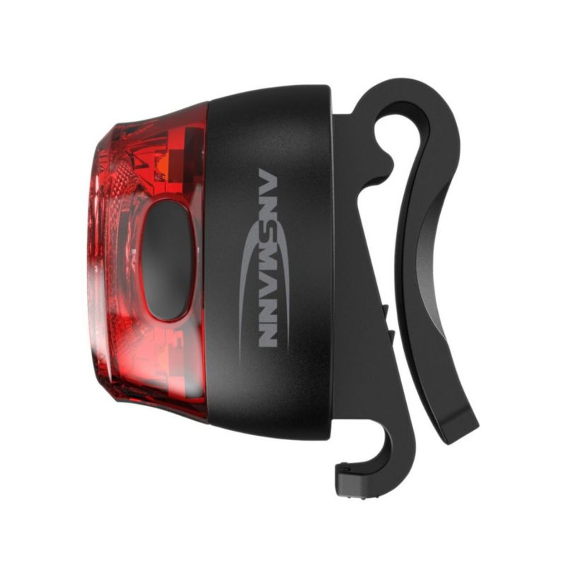 Lampka rowerowa tylna LED ANSMANN 1600-0525 200mAh czarna - 1 szt.