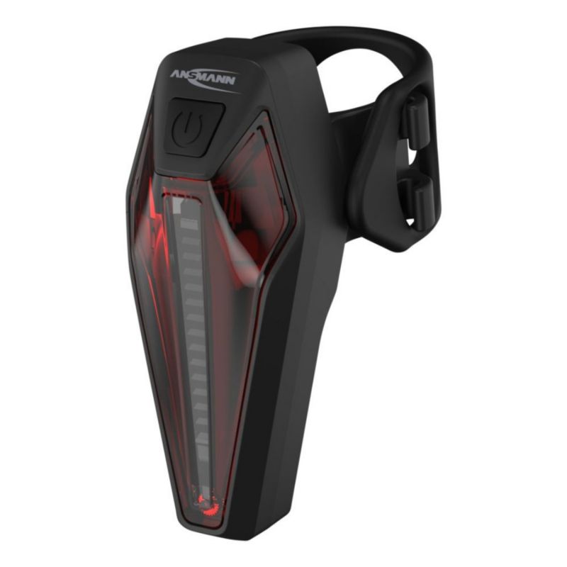 Lampka rowerowa tylna LED ANSMANN 1600-0553 180mAh czarna - 1 szt.