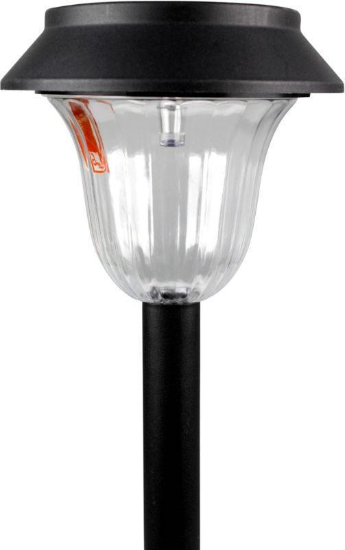 Lampka solarna wbijana 12 cm czarna