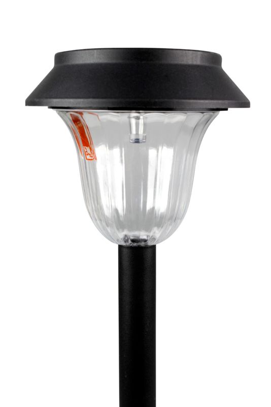 Lampka solarna wbijana 12 cm czarna
