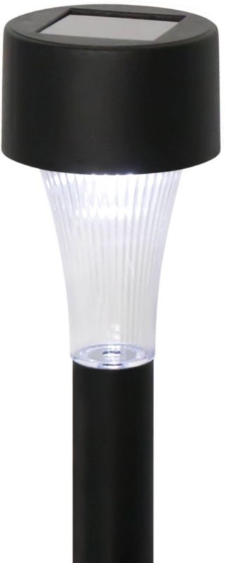Lampka solarna wbijana czarna