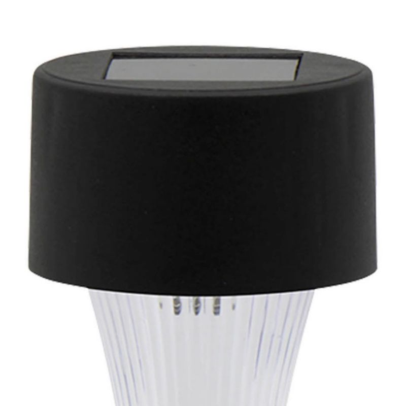 Lampka solarna wbijana czarna