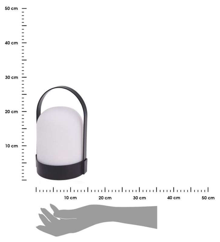 Lampka stołowa LED ProGarden na baterie z uchwytem 21 cm 1 szt.