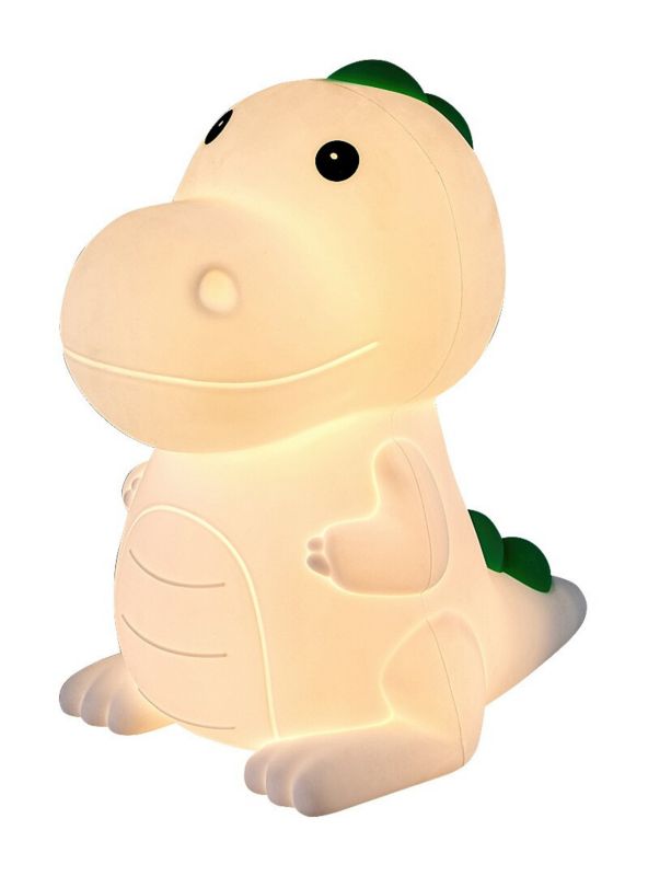 Lampka stołowa Rabalux Nocne biała wielokolorowy LED 0.45W 3000K + RGB 30lm dziecięca IP20 wym: 14 x 13 cm  - 1 szt.