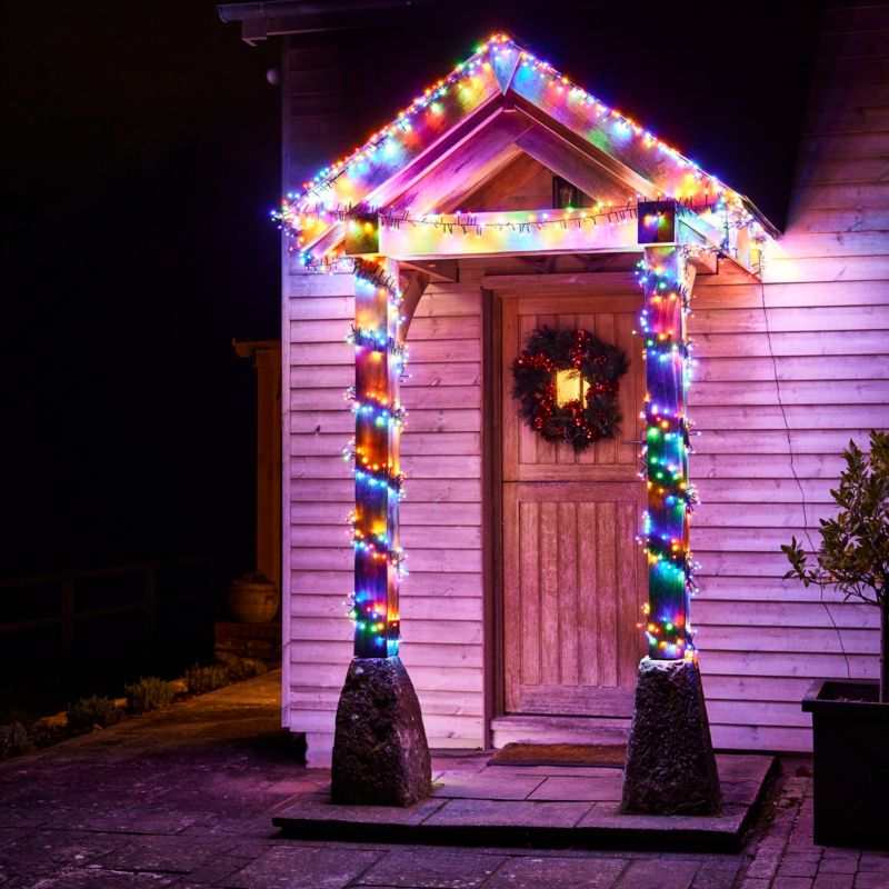 Lampki zewnętrzne 1000 LED multikolor