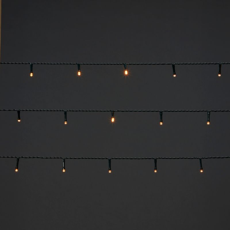 Lampki zewnętrzne 240 LED barwa ciepła biała 24 m