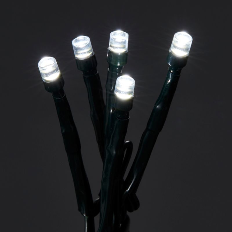 Lampki zewnętrzne 300 LED barwa zimna biała