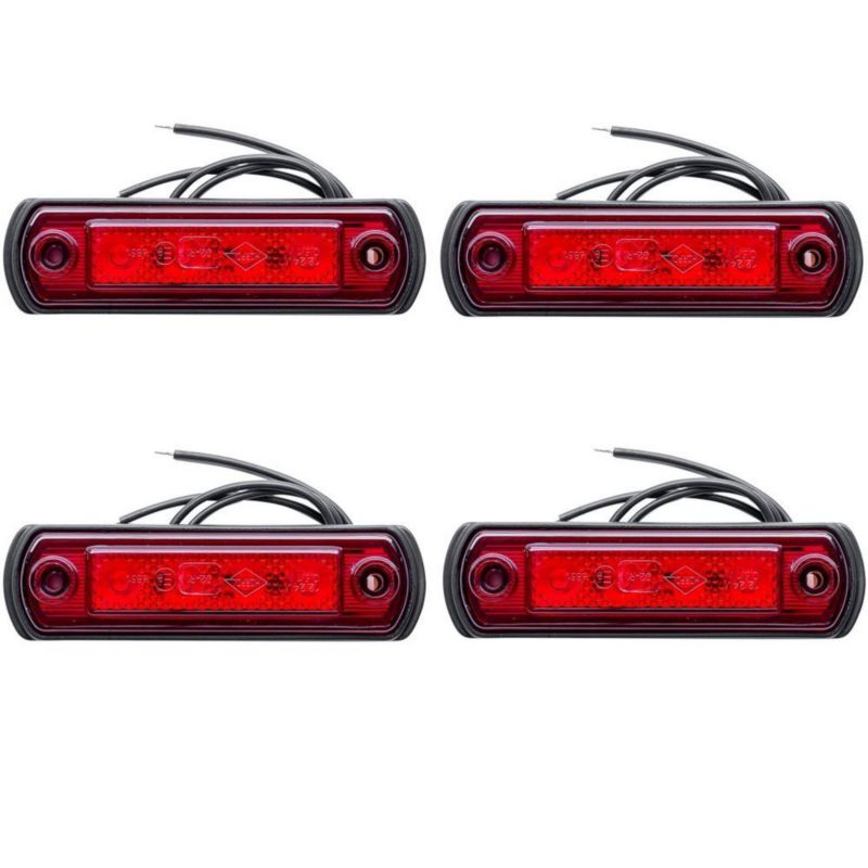Lampy obrysowe HORPOL LD 677 LED uniwersalnych do przyczepy 4 szt.