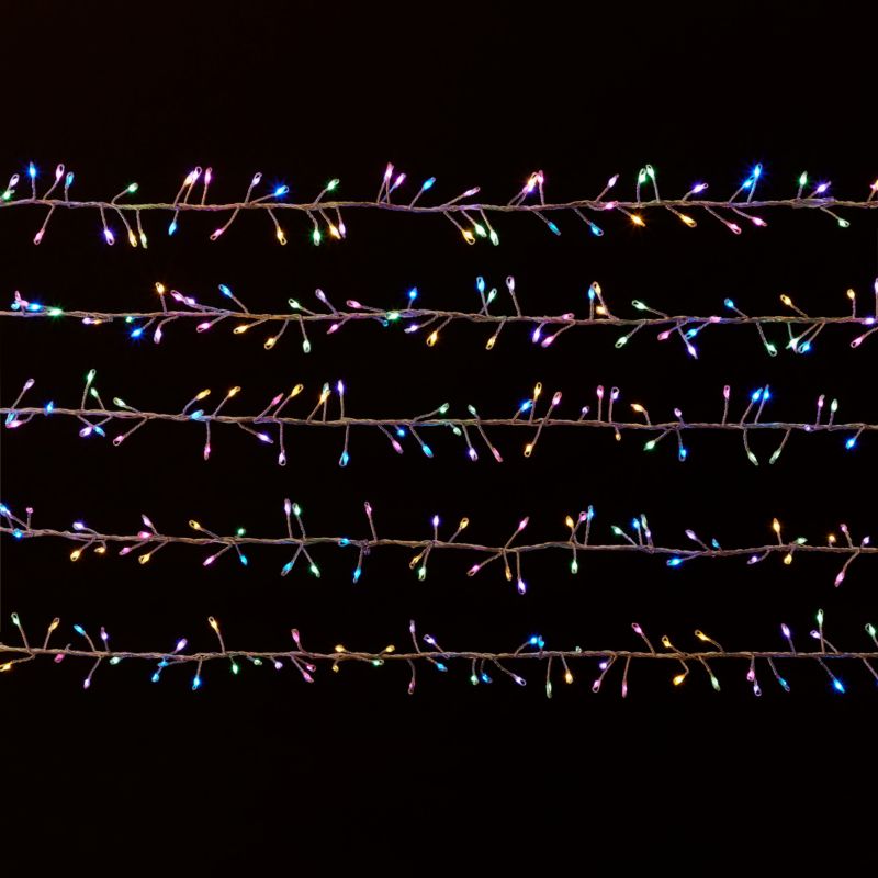 Łańcuch 800 LED kolorowy
