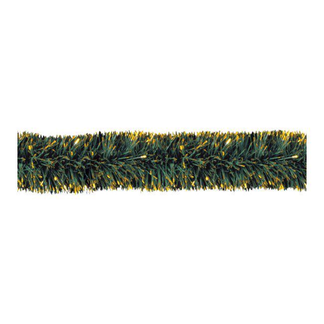 Łańcuch choinkowy MAG 6 PLY z kolorowymi końcówkami 70 mm zielono-złoty