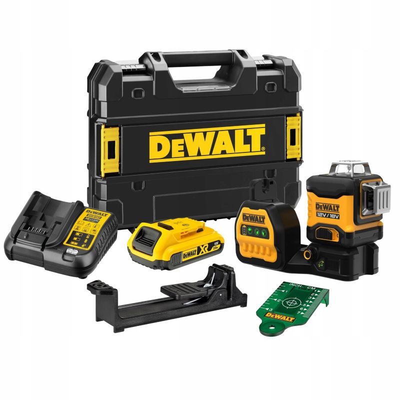 Laser 360 STOPNI 3-WIĄKOWY 12 18V Dewalt DCE089D1G18 1 szt.