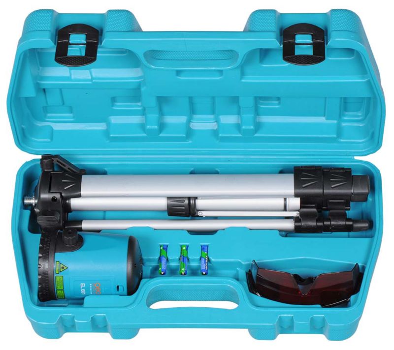 Laser krzyżowy geo-Fennel zestaw ze statywem 1 szt.