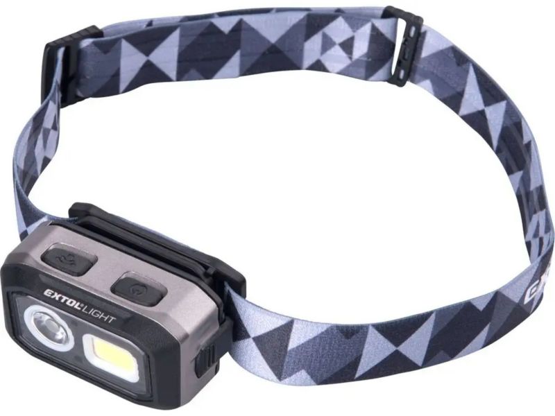 Latarka czołowa led Extol light 700 lm akumulatorowa z czujnikiem ruchu i magnesem ipx4 1 szt