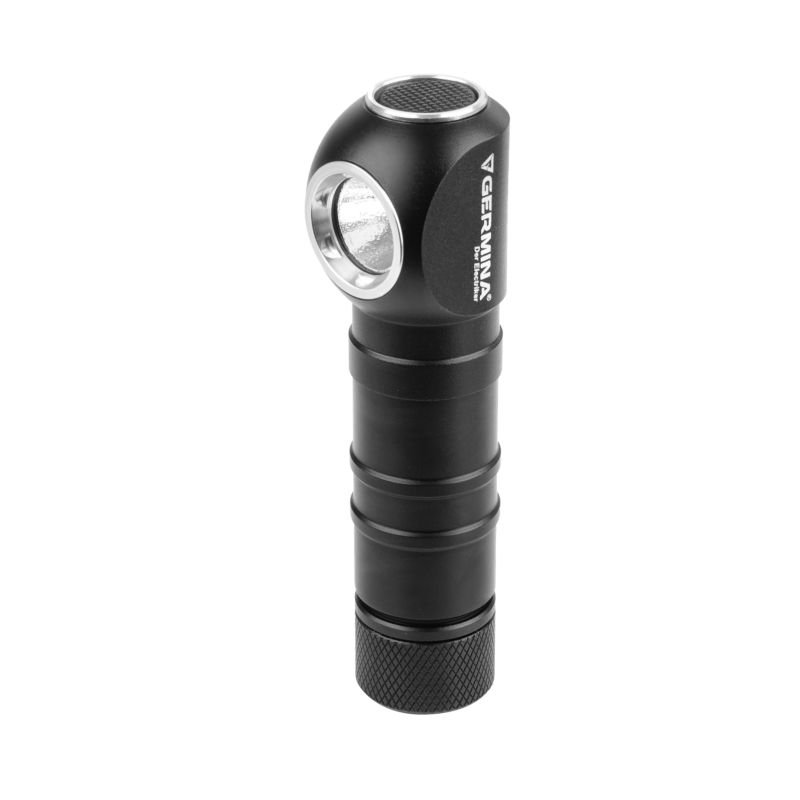 Latarka czołowa LED Germina czołówka 2w1 mini latarka 1szt.