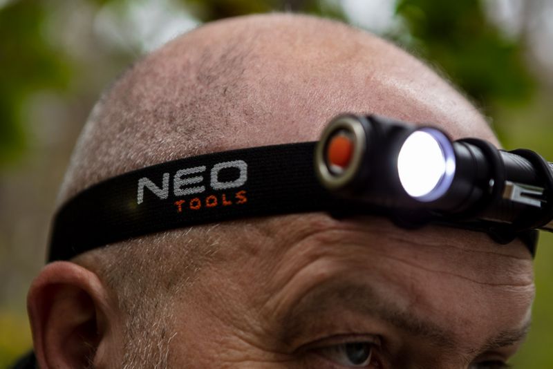 Latarka czołowa NEO TOOLS akumulatorowa USB 800 lm CREE XML-T6 LED 1 szt