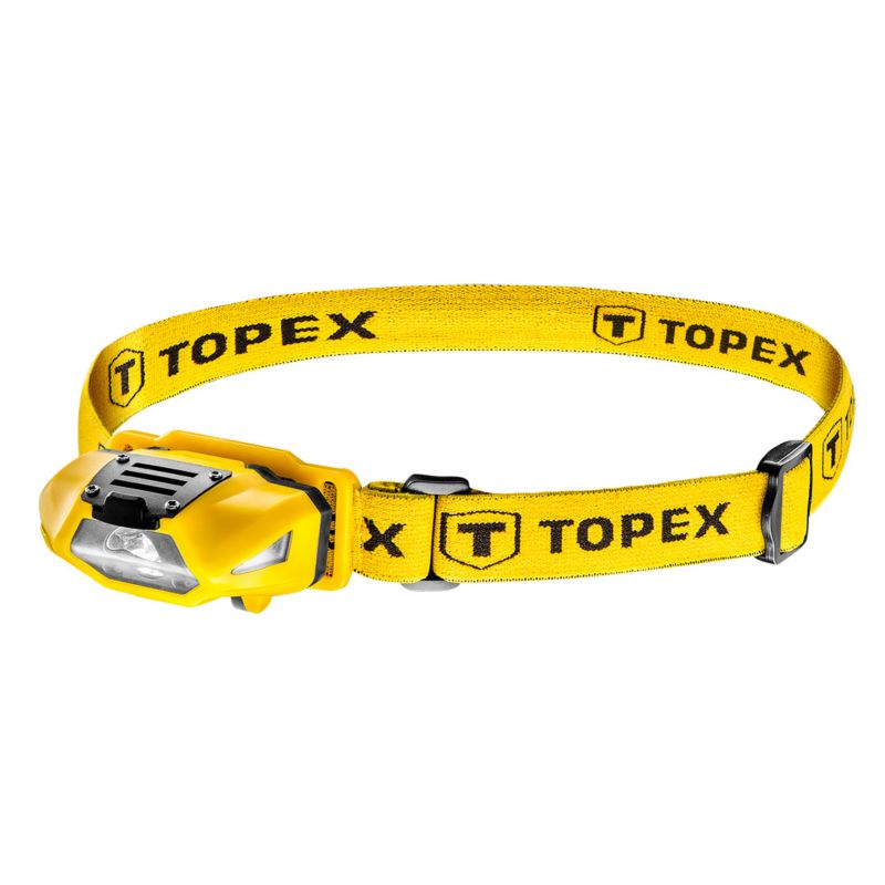 Latarka czołowa TOPEX 70lum, biały + czerwony, 1xAA 1 szt