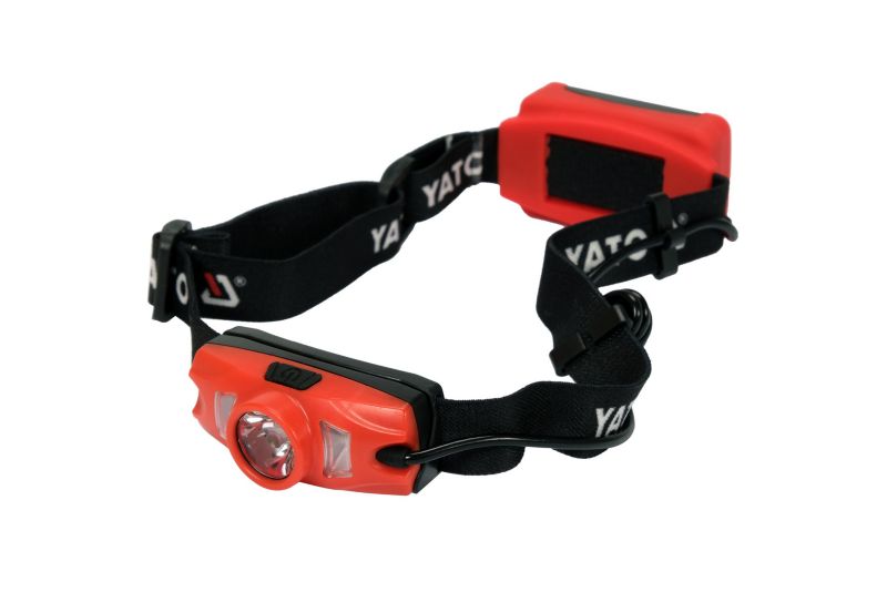 Latarka czołowa YATO YT-08596 LED czołówka akumulatorowa na głowę 500lm 1 szt.