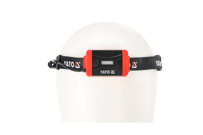 Latarka czołowa YATO YT-08596 LED czołówka akumulatorowa na głowę 500lm 1 szt.