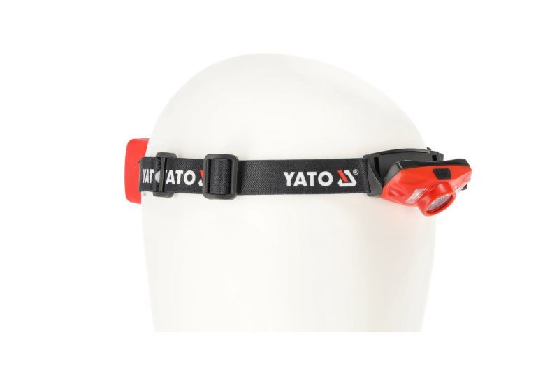 Latarka czołowa YATO YT-08596 LED czołówka akumulatorowa na głowę 500lm 1 szt.