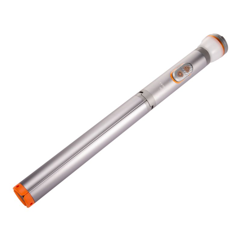 Latarka kempingowa Germina 2w1 taktyczna+ na statywie IP65 +pilot 1szt.