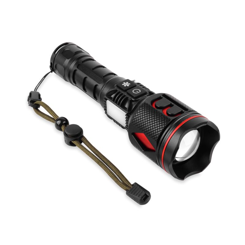 Latarka LED Germina taktyczna akumulatorowa 1000lm 1szt.