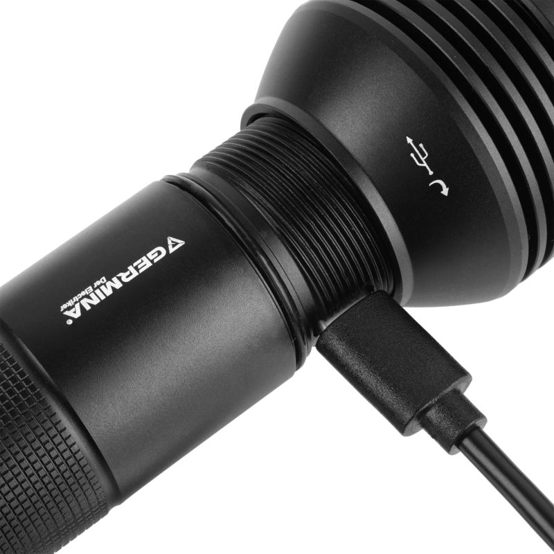 Latarka LED taktyczna Germina przenośna IP44 1szt.