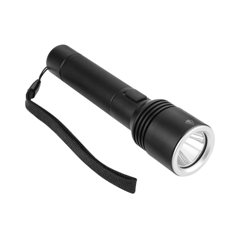 Latarka LED taktyczna Germina przenośna IP44 5 trybów + SOS 14 GODZIN PRACY 1szt.