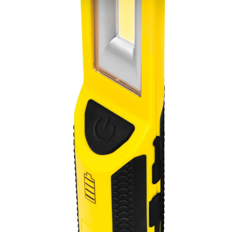 Latarka warsztatowa akumulatorowa KEL (3.7V 260mAh-Li) z powerbankiem, hakiem, magnesem 1szt.