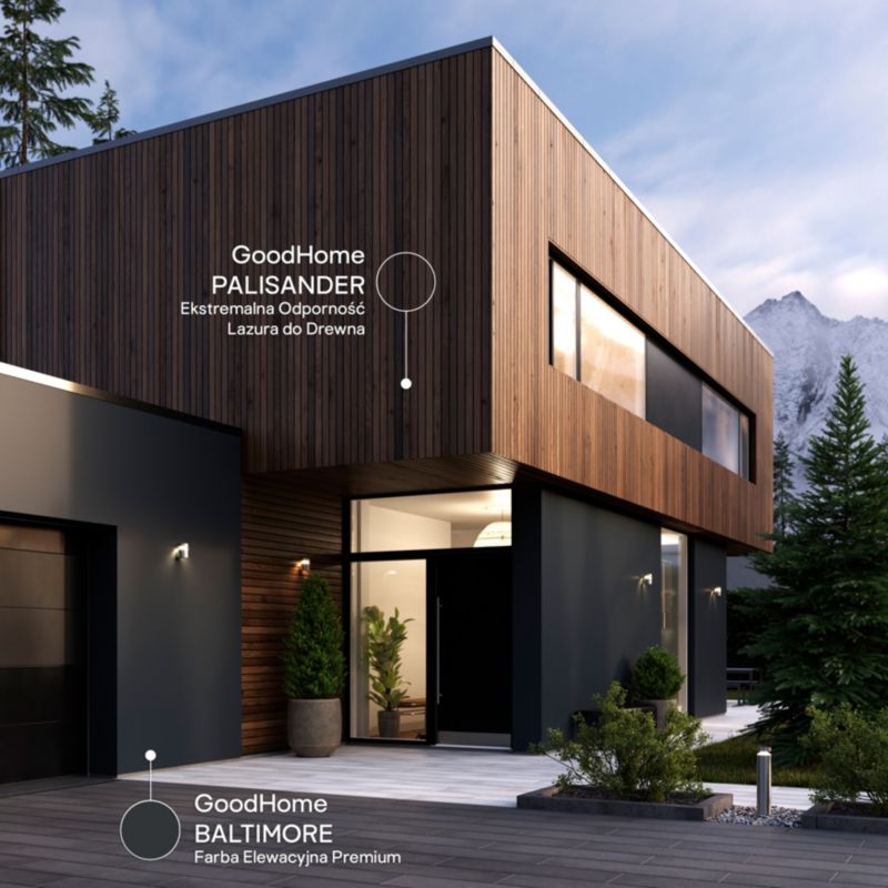 Lazura GoodHome 12 lat palisander 5 l