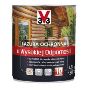 Lazura ochronna o wysokiej odporności V33 sosna oregońska 2,5 l