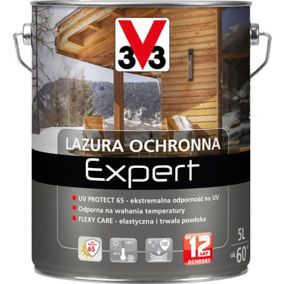 Lazura ochronna V33 Expert ciemny orzech 5 l