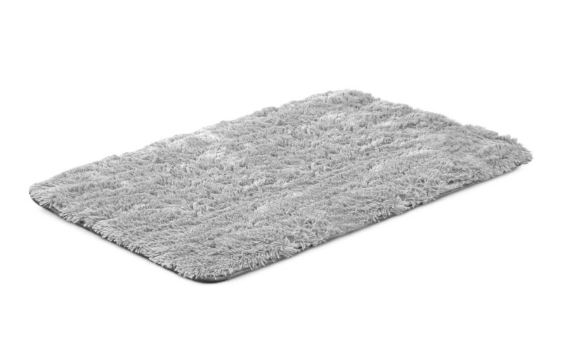 Legowisko dla psa Aio Factory 120x80 cm shaggy jasnoszary antyslip 1szt