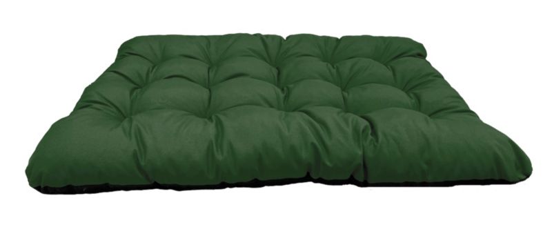 Legowisko dla psa poduszka PRESTIGE 100x70 cm wodoodporna zielone 1szt