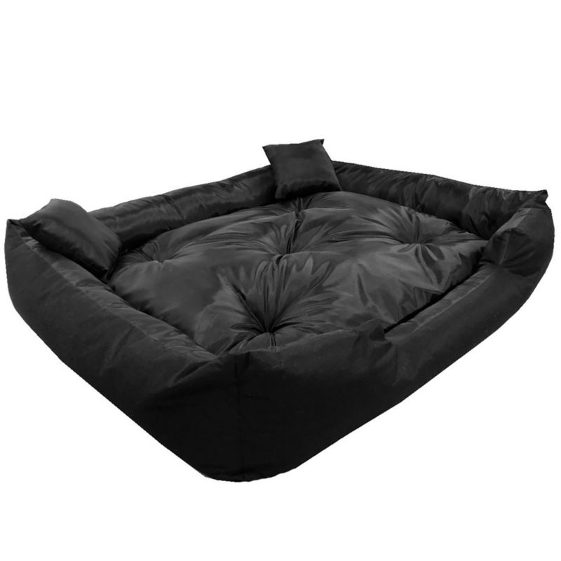 Legowisko EDANTI Dla Psa Wodoodporne Posłanie Kanapa Sofa 115X95 Cm Czarne 1szt.