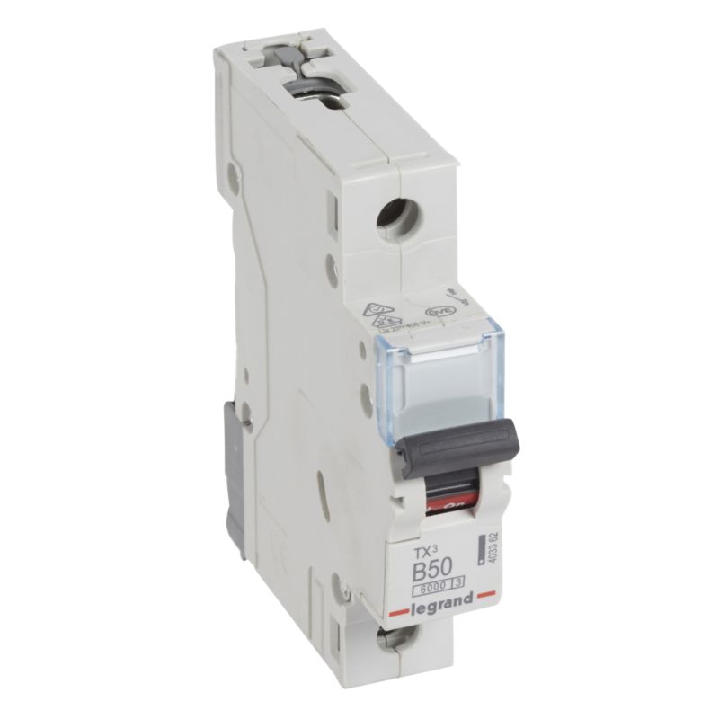 Legrand Tx3 Wyłącznik Nadprądowy S-301 B50A 1P 6Ka Bezpiecznik 403362 1 Szt