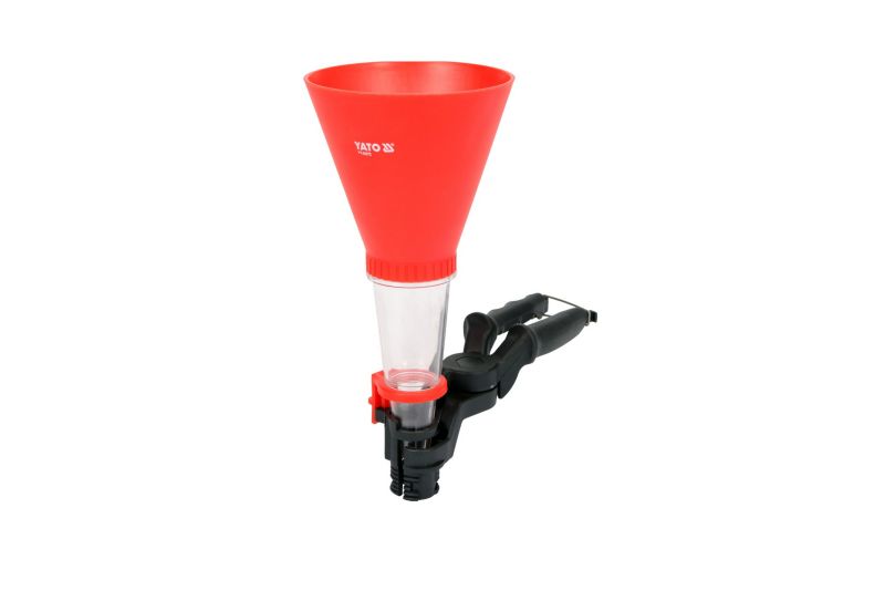 Lejek z uchwytem YATO do oleju silnikowego z regulowanym zaciskiem 255mm 1 szt.