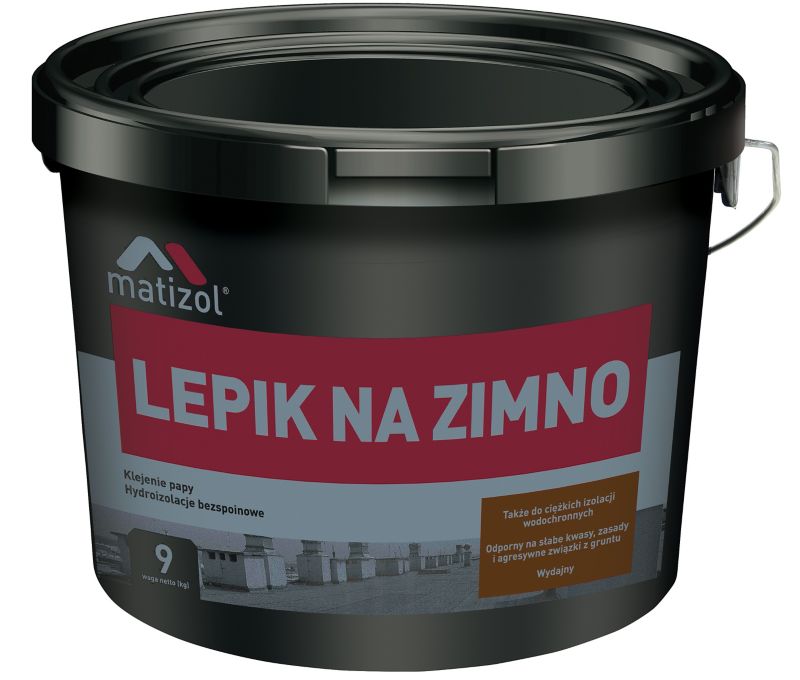 Lepik Matizol na zimno do papy 9 kg