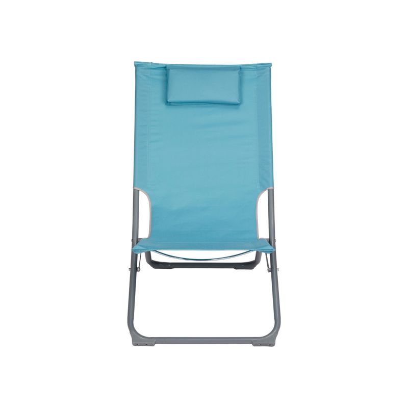 Leżak plażowy Curacao lazurowy