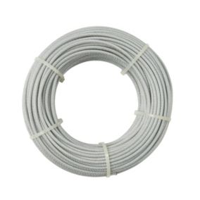 Lina stalowa Diall PCV 2,5-3,5 mm x 50 m