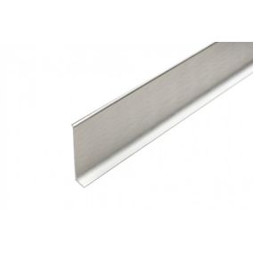 Listwa aluminiowa Cezar platyna elektropoler szczotkowany 10x59x2500mm 1 szt.